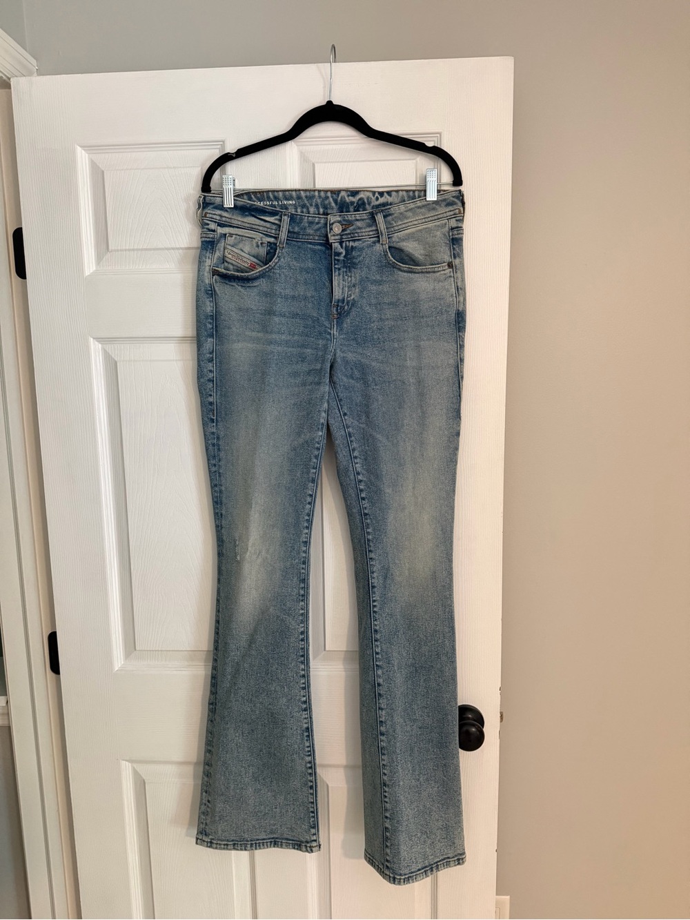 Diesel Light Blue Flare Jeans - SIZE 31